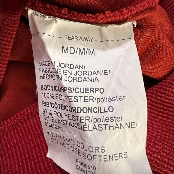 Under Armour Coldgear Loose Men's Pullover Jacket in Red/Orange Size M - Picture 5 of 5